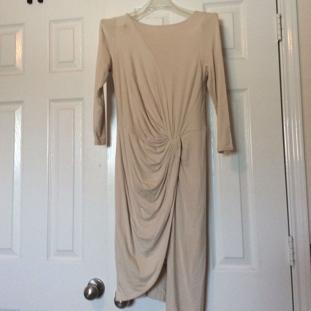 Asymmetrical Bebe dress